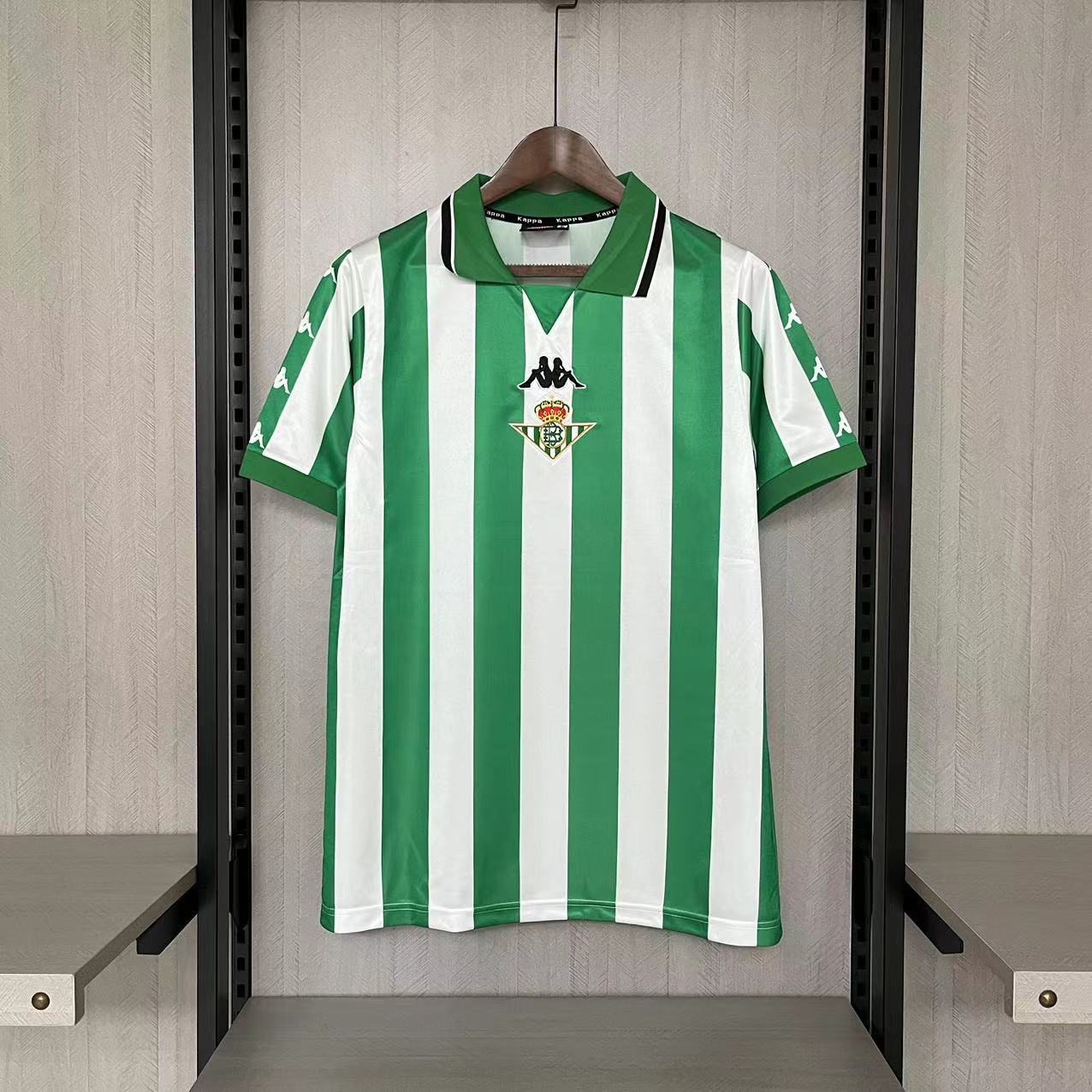 Real Betis 1993/94 Men's Retro Home Jersey