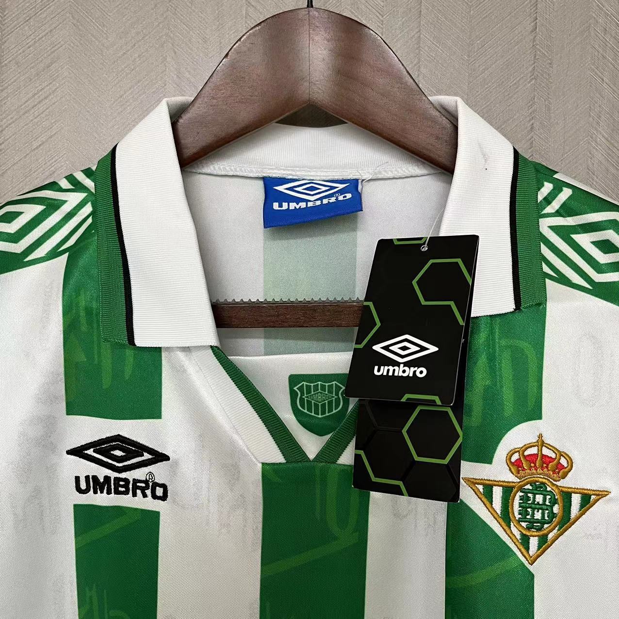 Real Betis 1994/95 Men's Retro Home Jersey