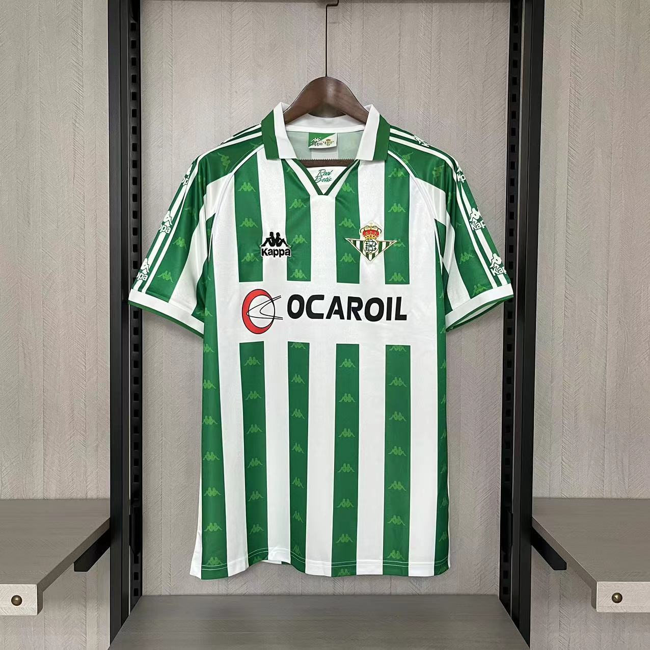 Real Betis 1995/96 Men's Retro Home Jersey