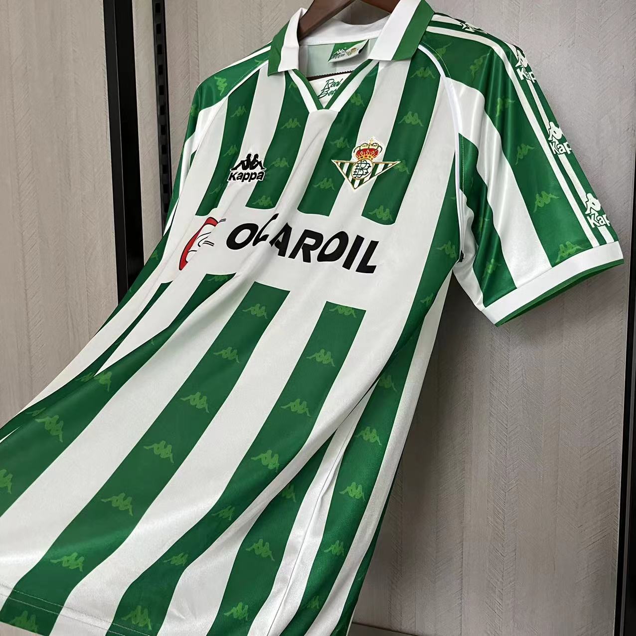 Real Betis 1995/96 Men's Retro Home Jersey