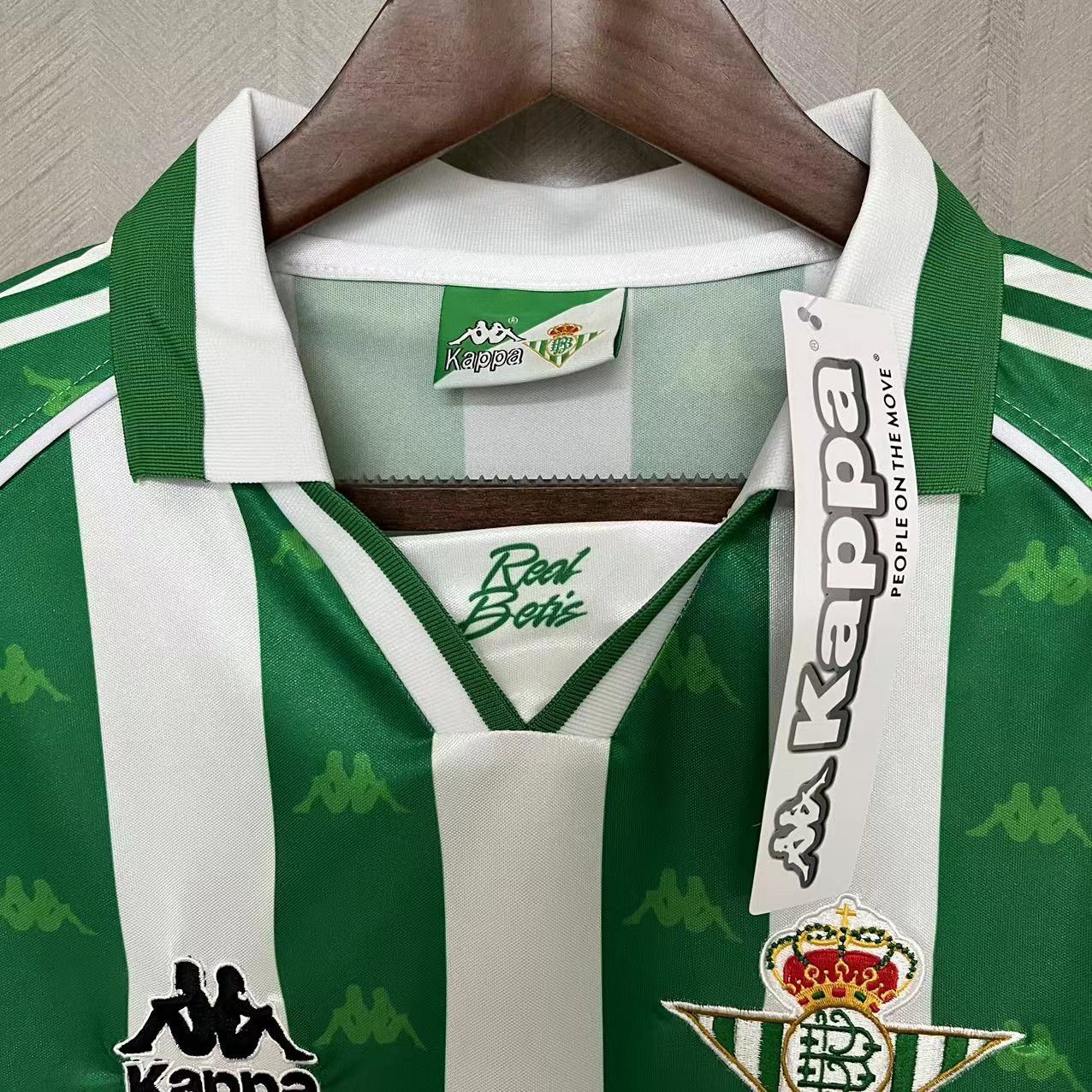 Real Betis 1995/96 Men's Retro Home Jersey