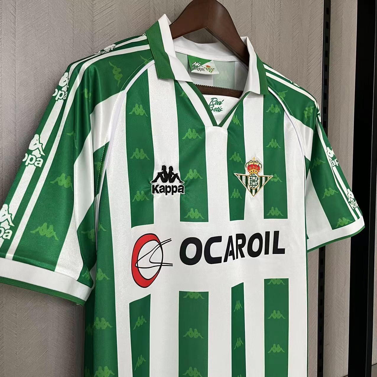 Real Betis 1995/96 Men's Retro Home Jersey