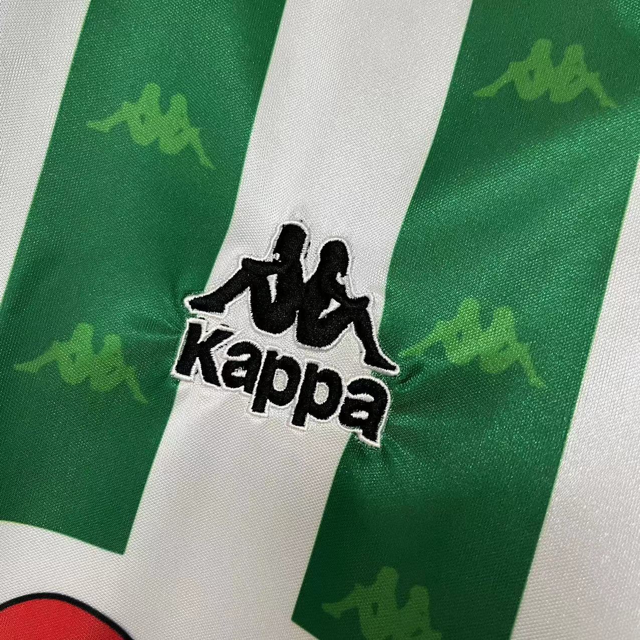 Real Betis 1995/96 Men's Retro Home Jersey