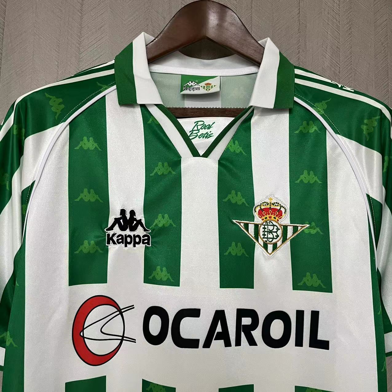 Real Betis 1995/96 Men's Retro Home Jersey