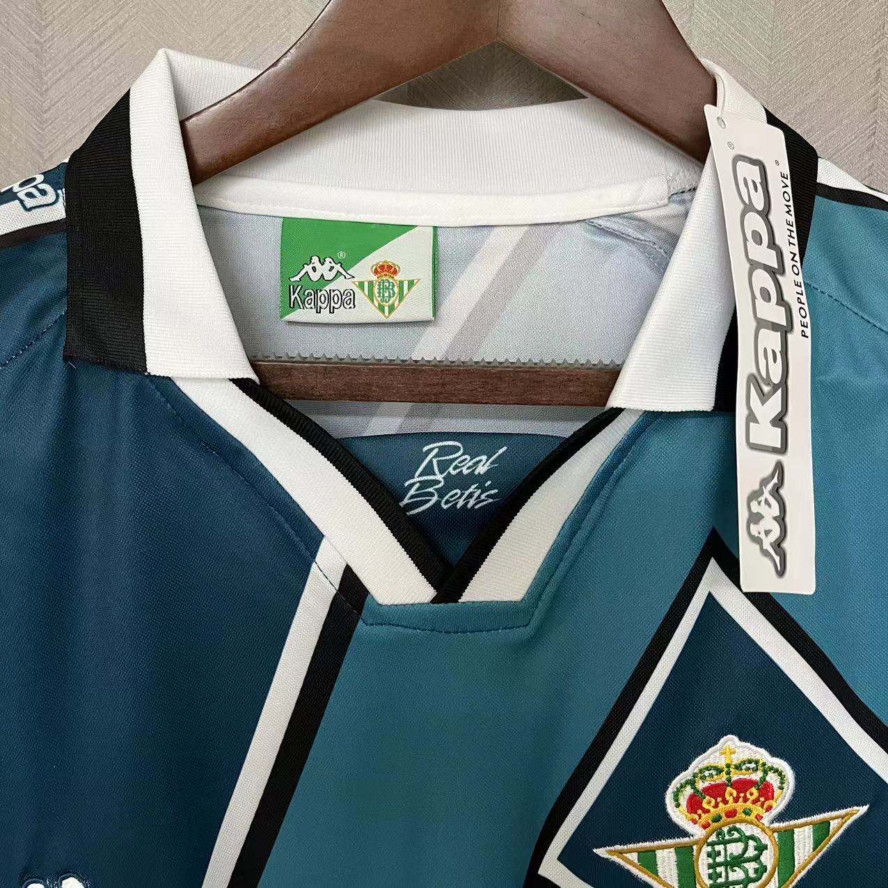 Real Betis 1995/97 Men's Retro Away Jersey