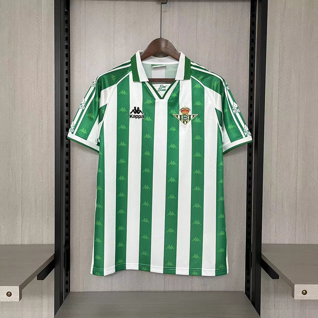 Real Betis 1995/97 Men's Retro Home Jersey