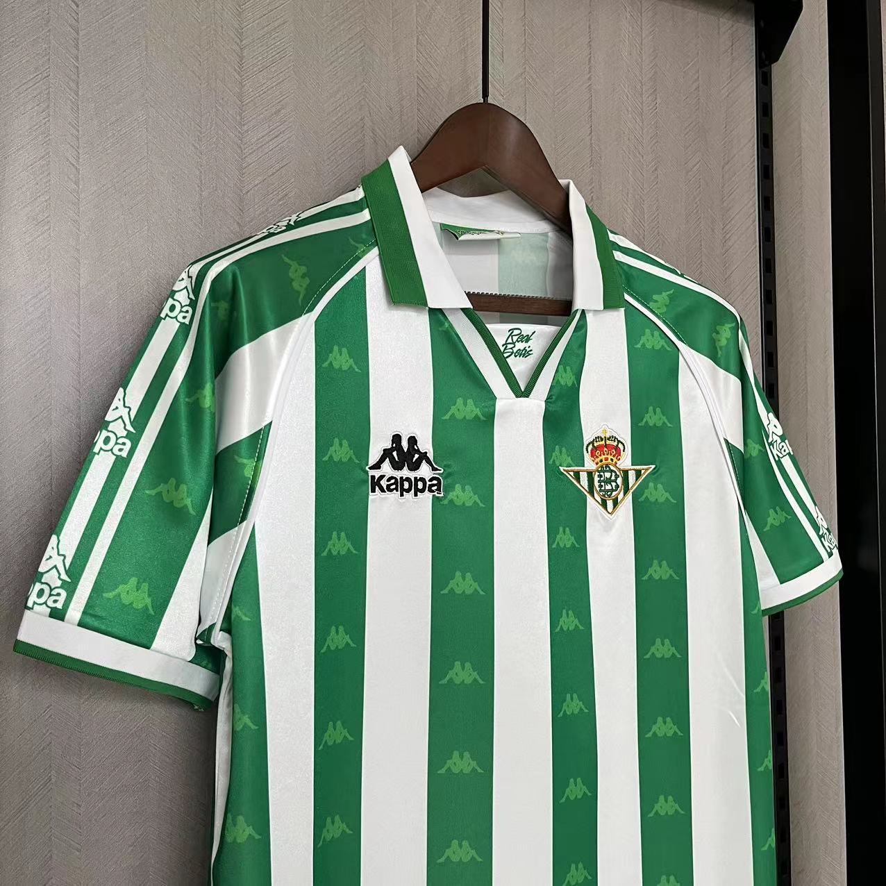 Real Betis 1995/97 Men's Retro Home Jersey