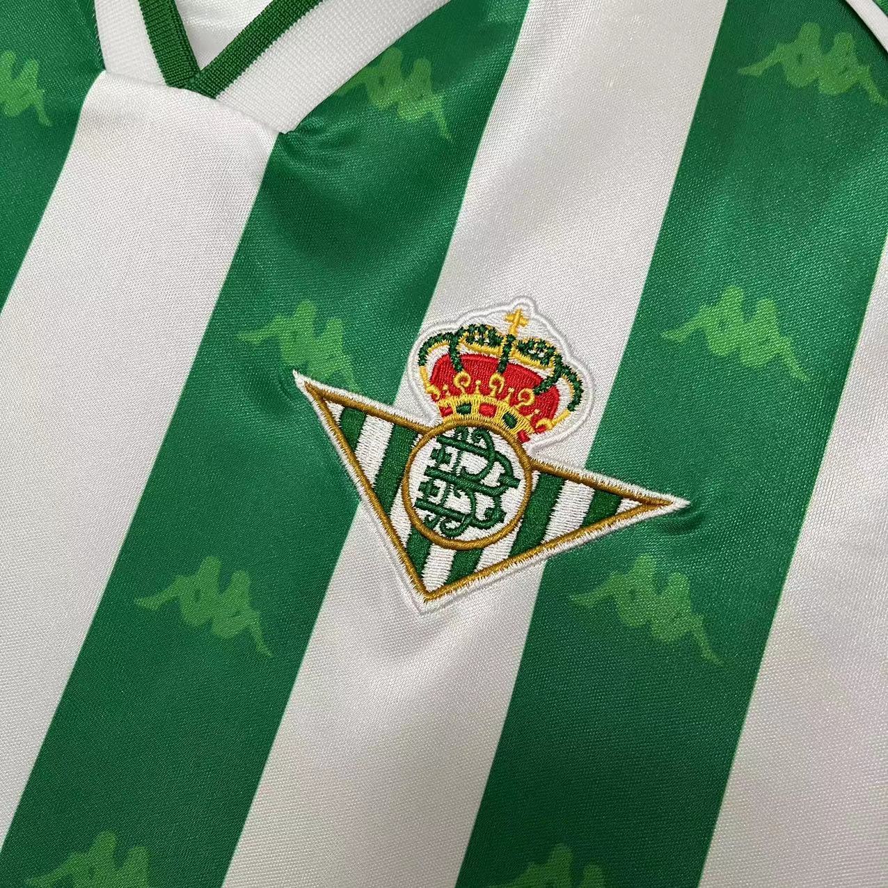 Real Betis 1995/97 Men's Retro Home Jersey