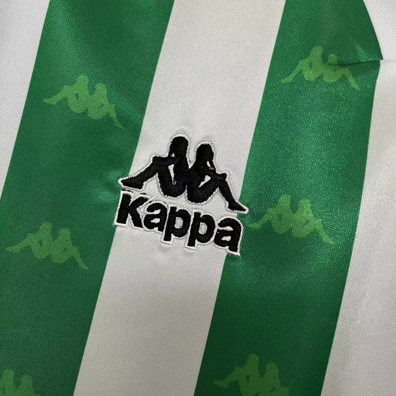 Real Betis 1995/97 Men's Retro Long Sleeve Home Jersey