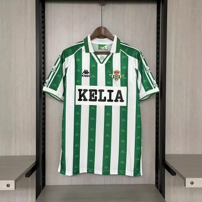 Real Betis 1996/97 Men's Retro Home Jersey 01