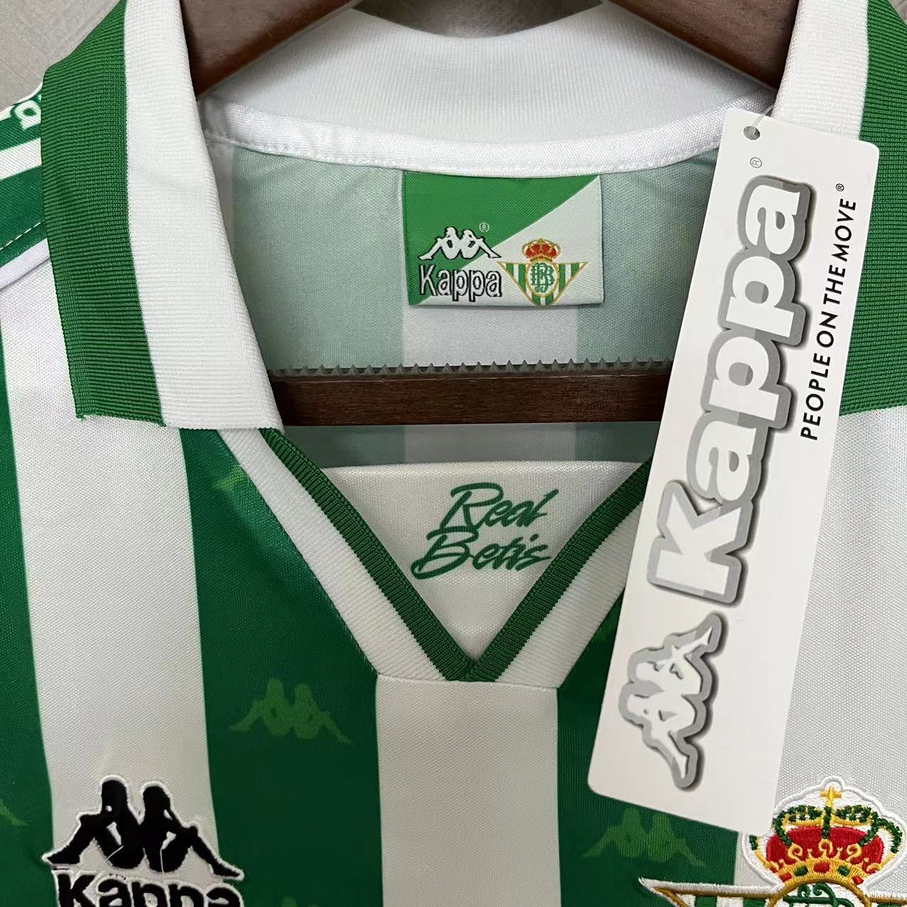 Real Betis 1996/97 Men's Retro Home Jersey