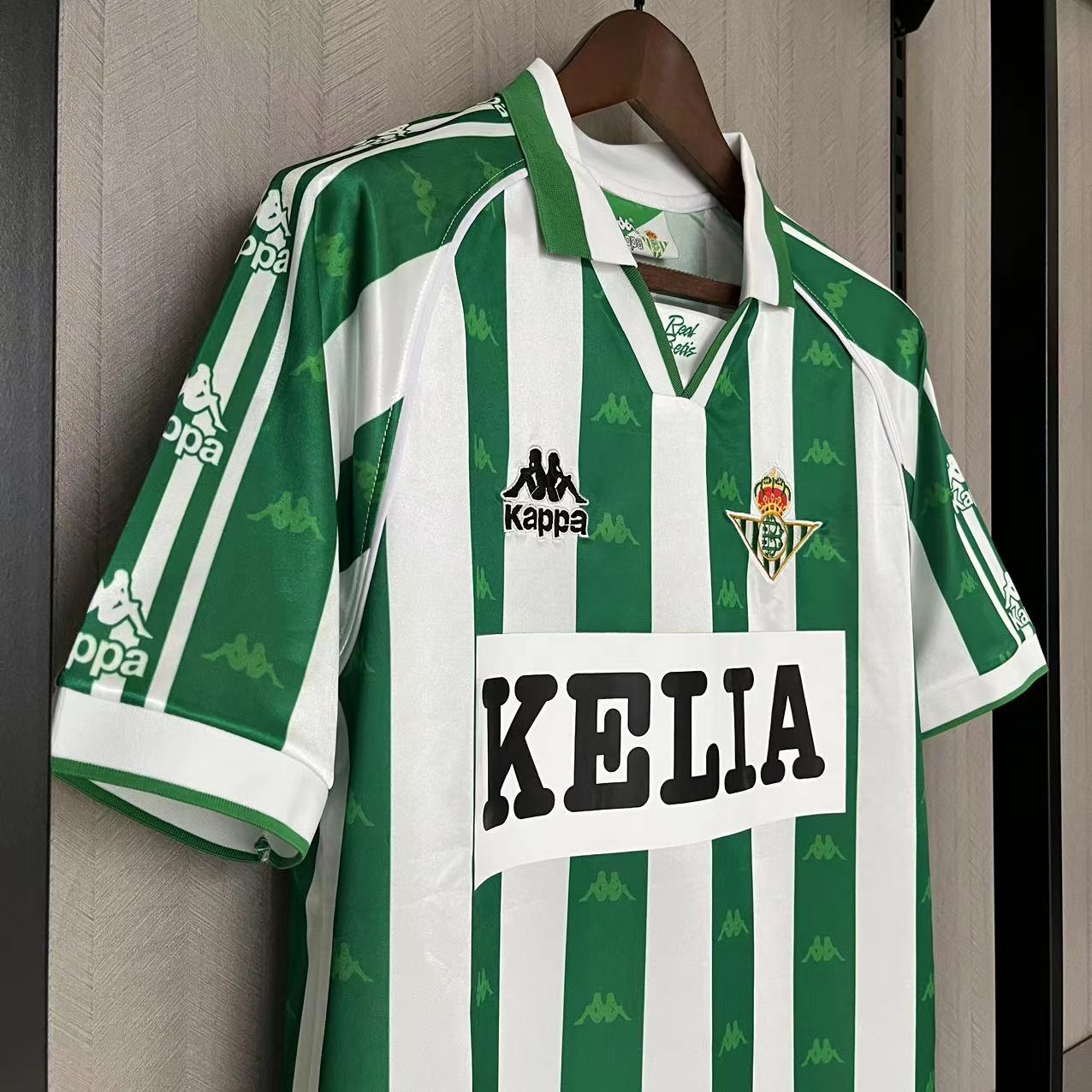 Real Betis 1996/97 Men's Retro Home Jersey
