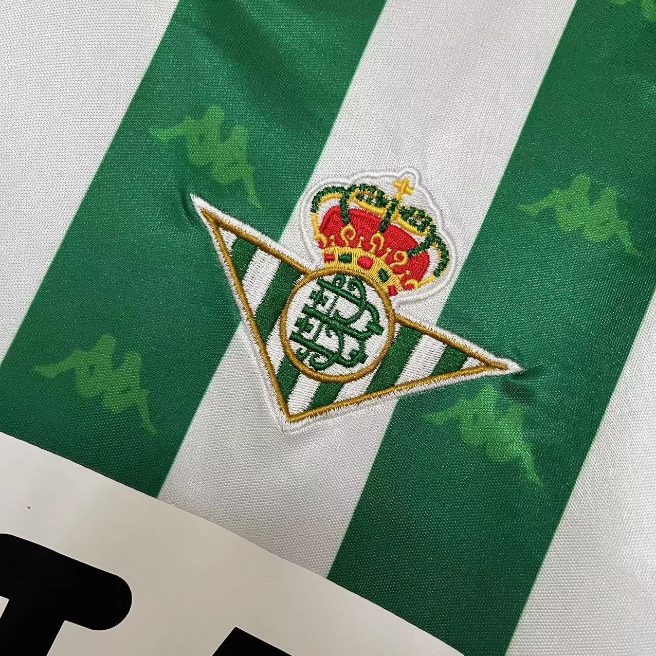 Real Betis 1996/97 Men's Retro Home Jersey