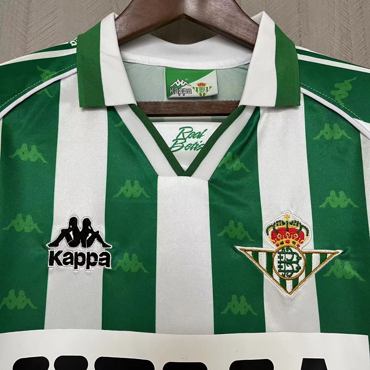 Real Betis 1996/97 Men's Retro Home Jersey