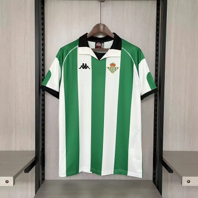 Real Betis 1998/99 Men's Retro Home Jersey 01