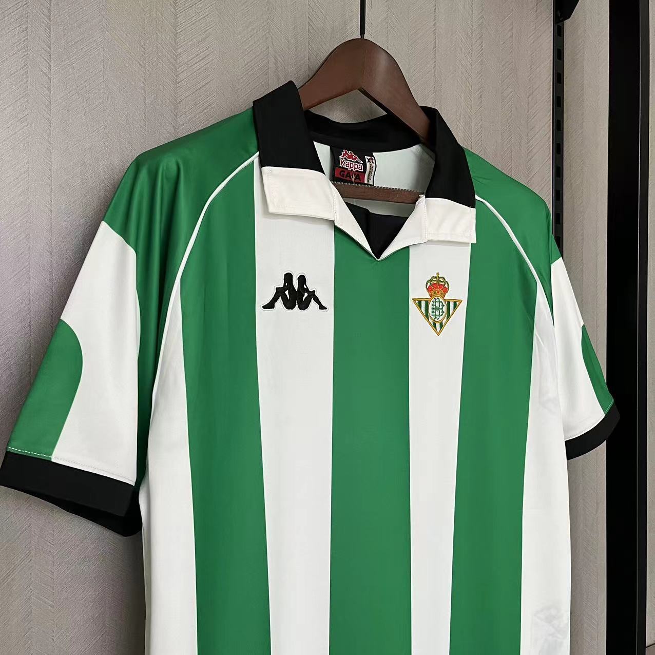 Real Betis 1998/99 Men's Retro Home Jersey