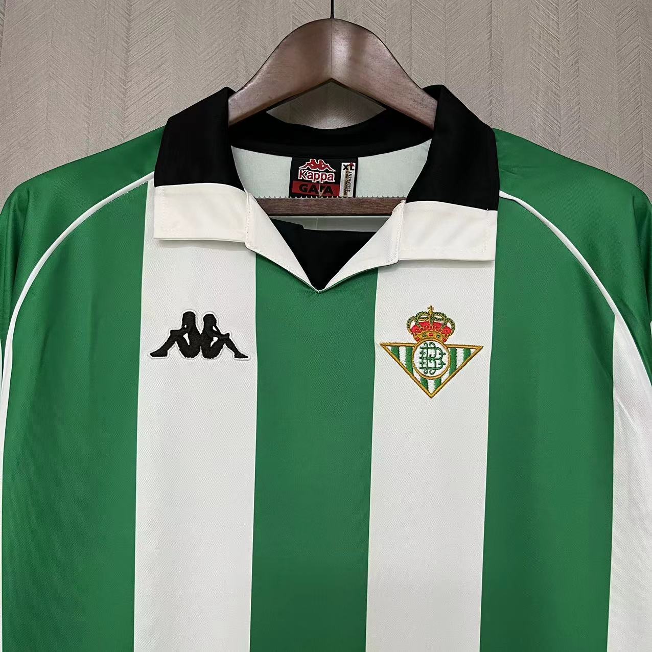 Real Betis 1998/99 Men's Retro Home Jersey