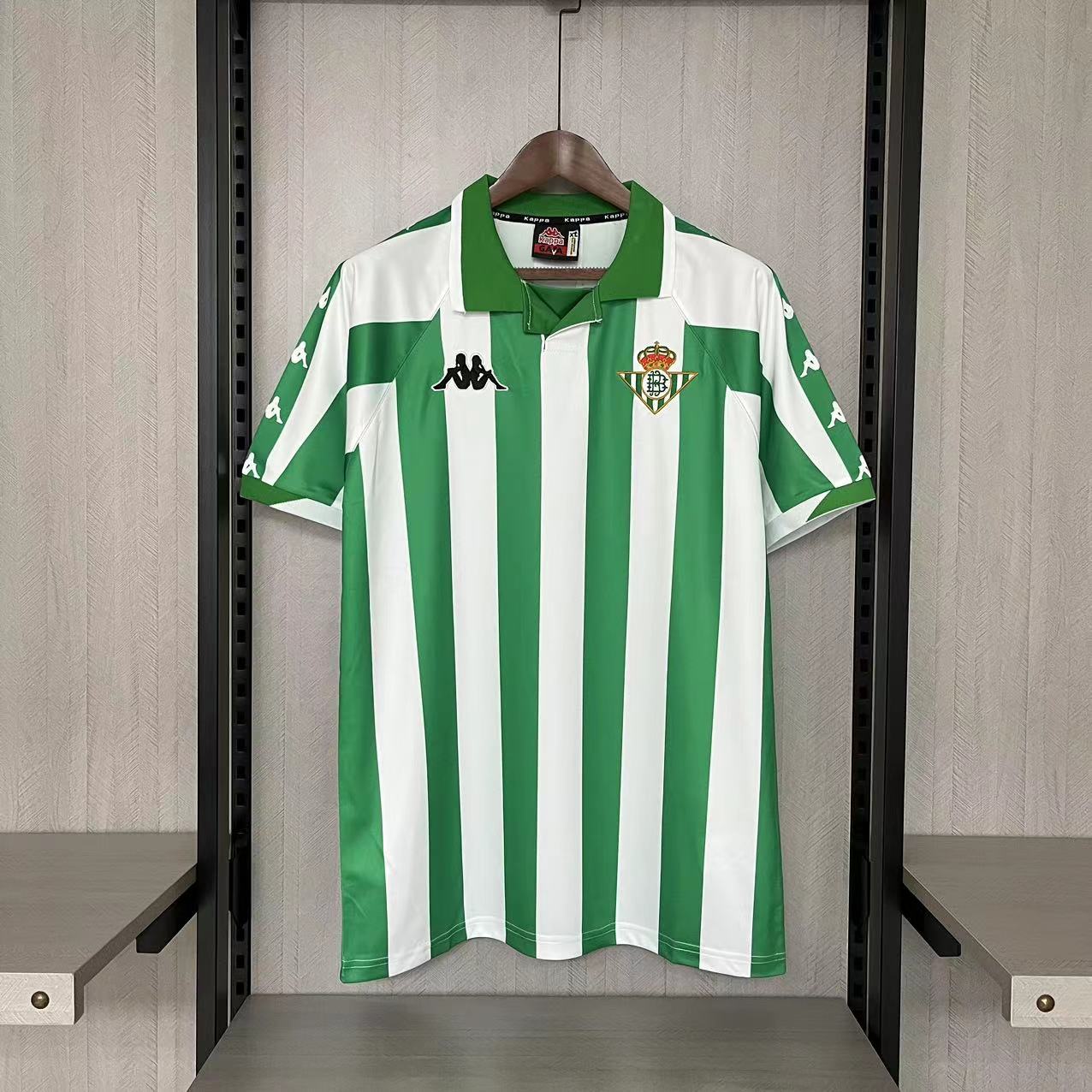 Real Betis 2000/01 Men's Retro Home Jersey