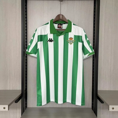 Real Betis 2000/01 Men's Retro Home Jersey 01