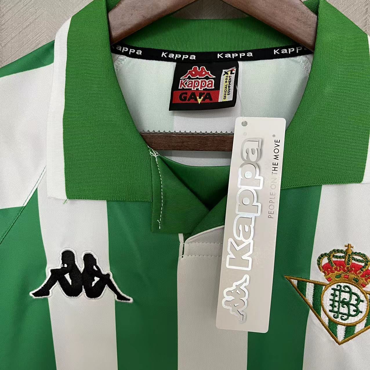 Real Betis 2000/01 Men's Retro Home Jersey