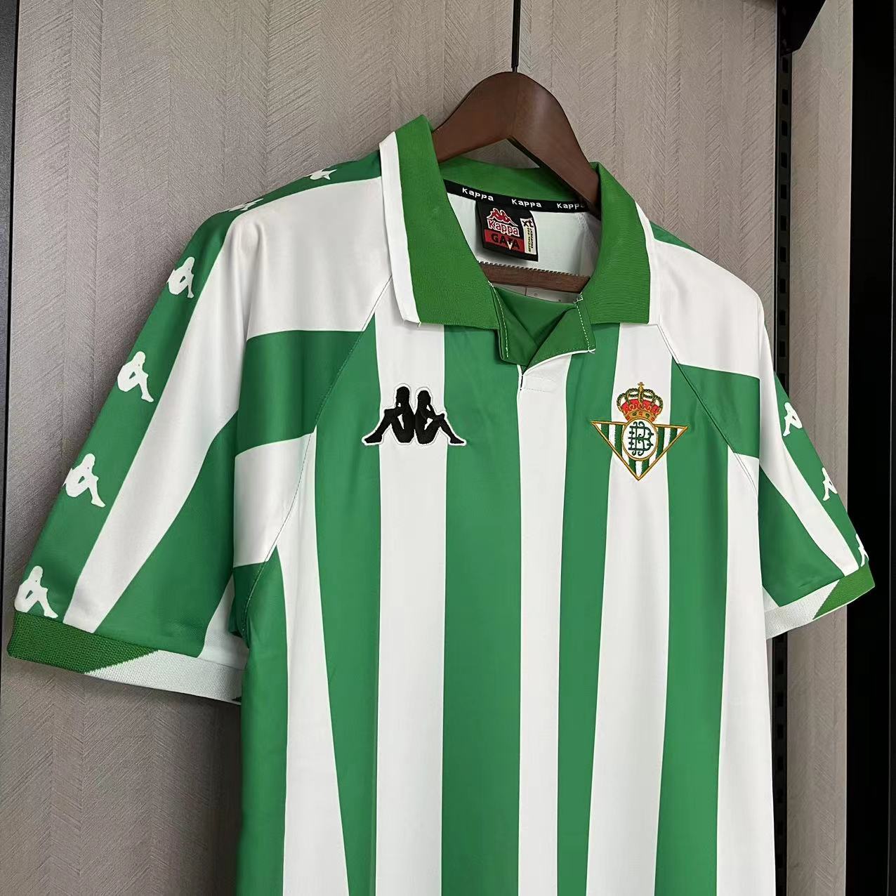 Real Betis 2000/01 Men's Retro Home Jersey