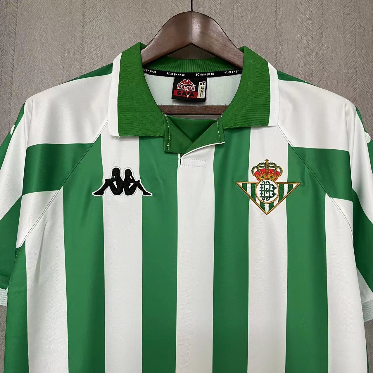 Real Betis 2000/01 Men's Retro Home Jersey