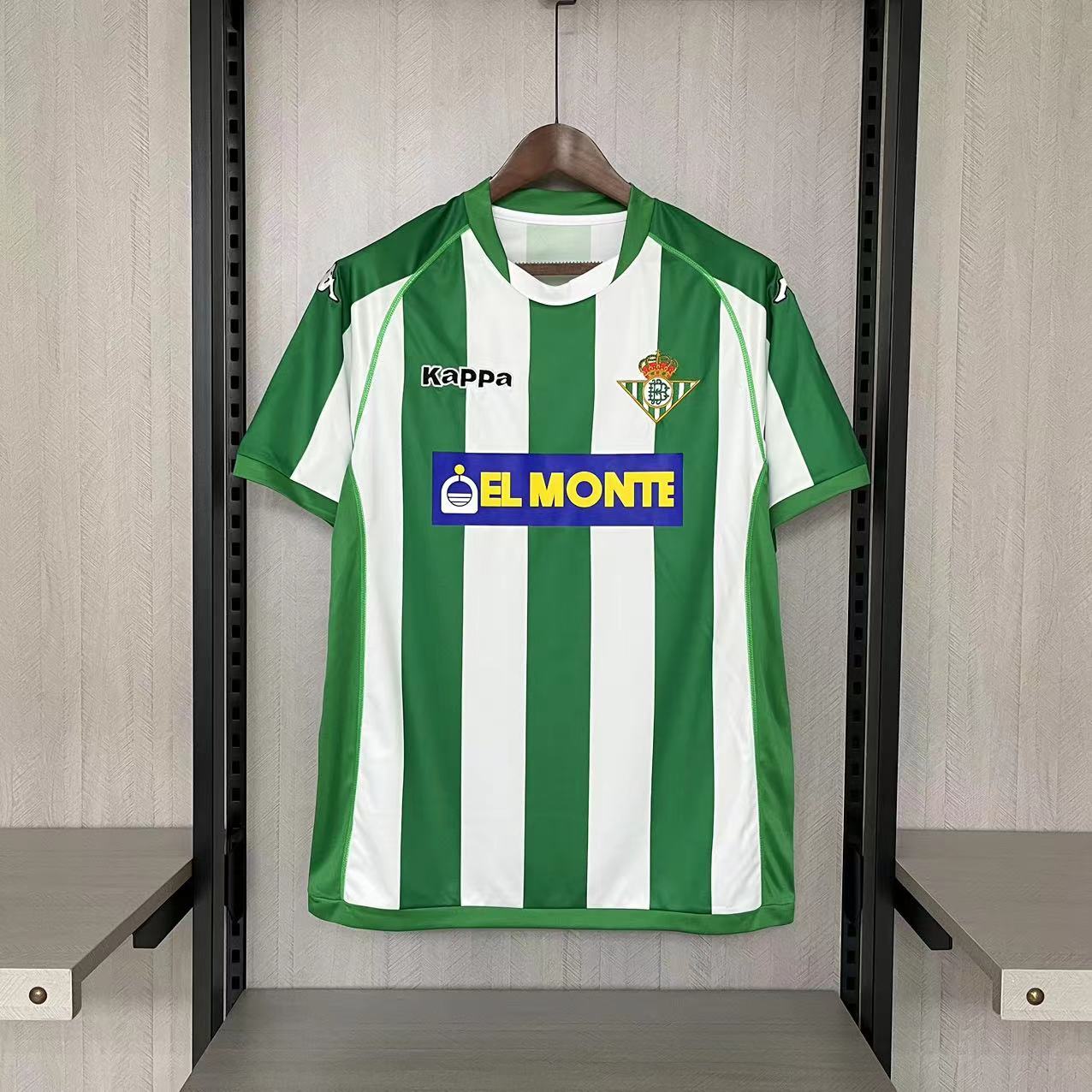Real Betis 2001/02 Men's Retro Special Edition Home Jersey