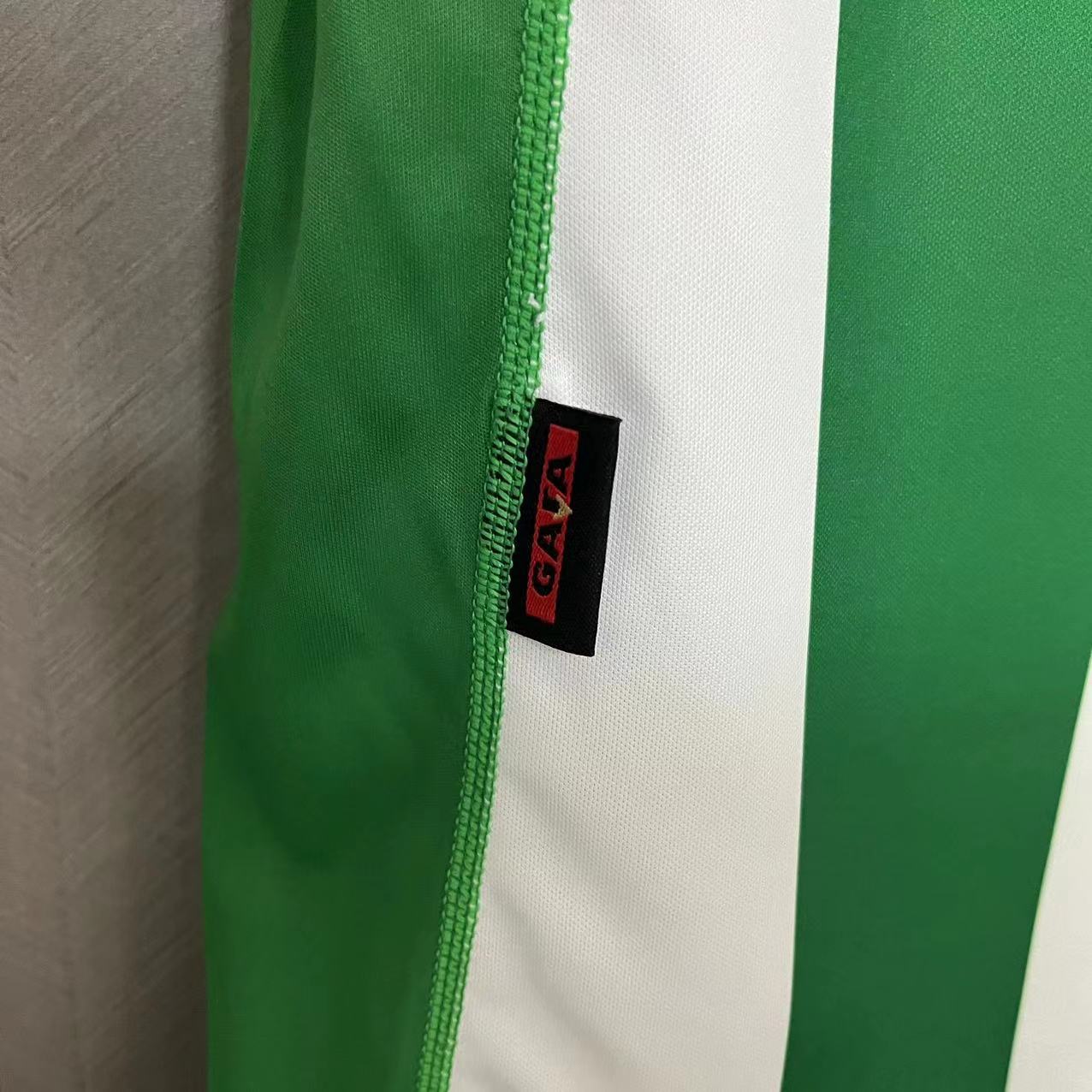 Real Betis 2001/02 Men's Retro Special Edition Home Jersey