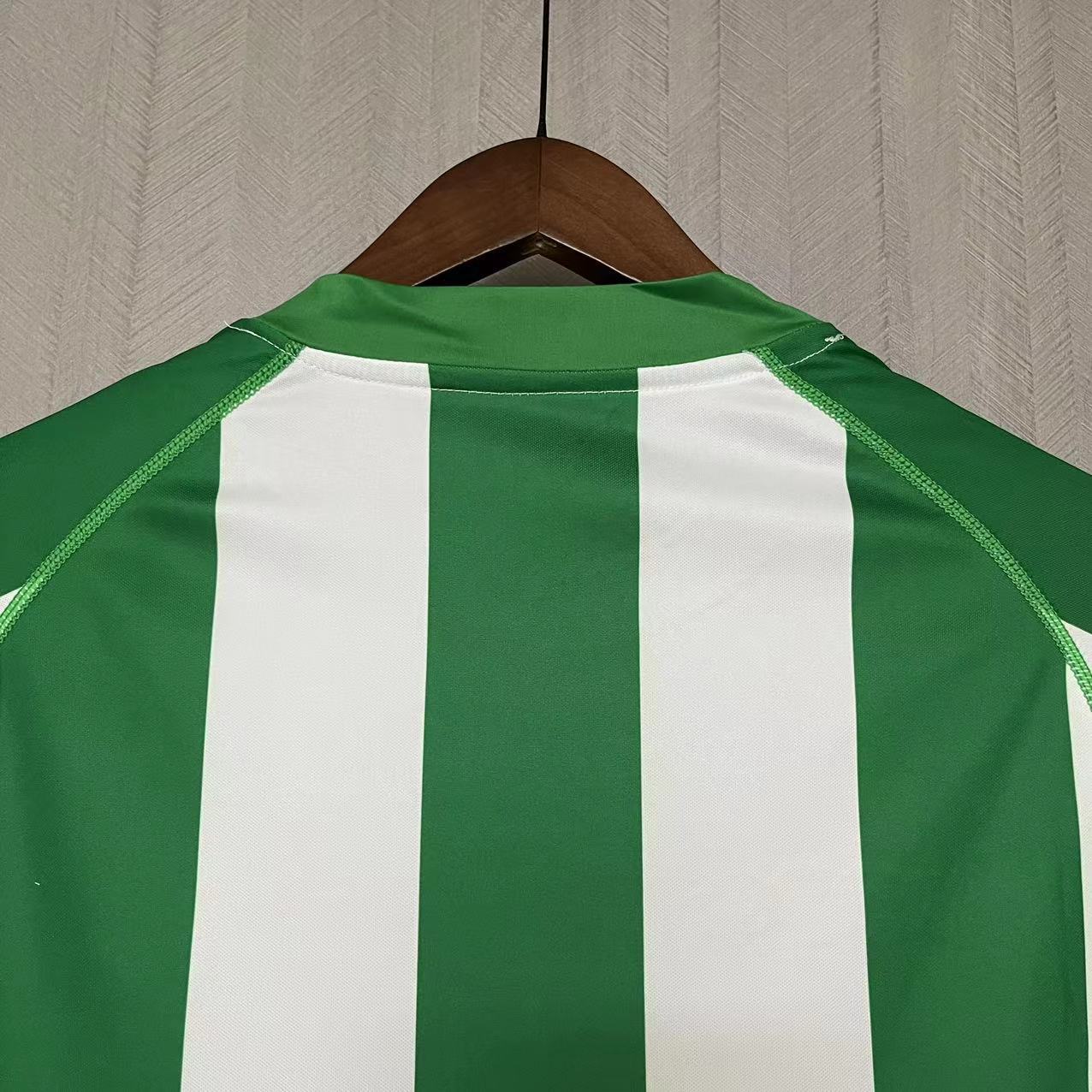 Real Betis 2001/02 Men's Retro Special Edition Home Jersey