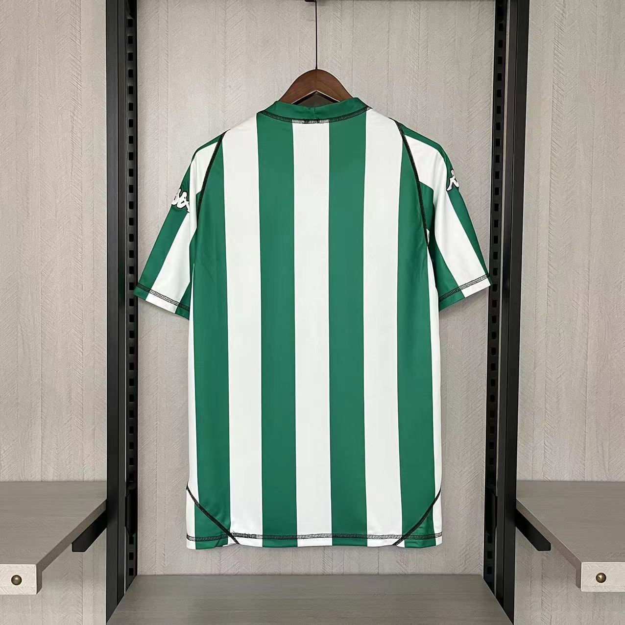 Real Betis 2003/04 Men's Retro Home Jersey