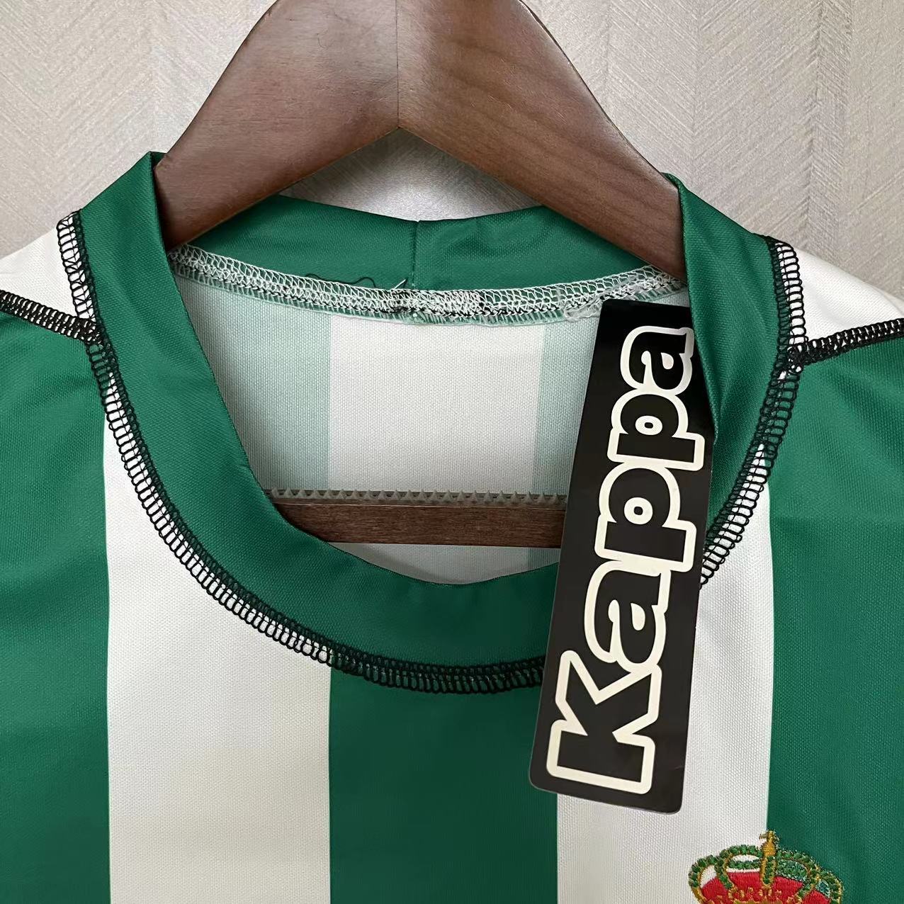 Real Betis 2003/04 Men's Retro Home Jersey