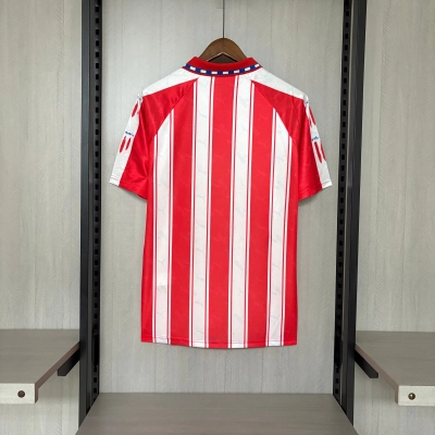 Atlético Madrid 1994/95 Mens Retro Home Jersey 02