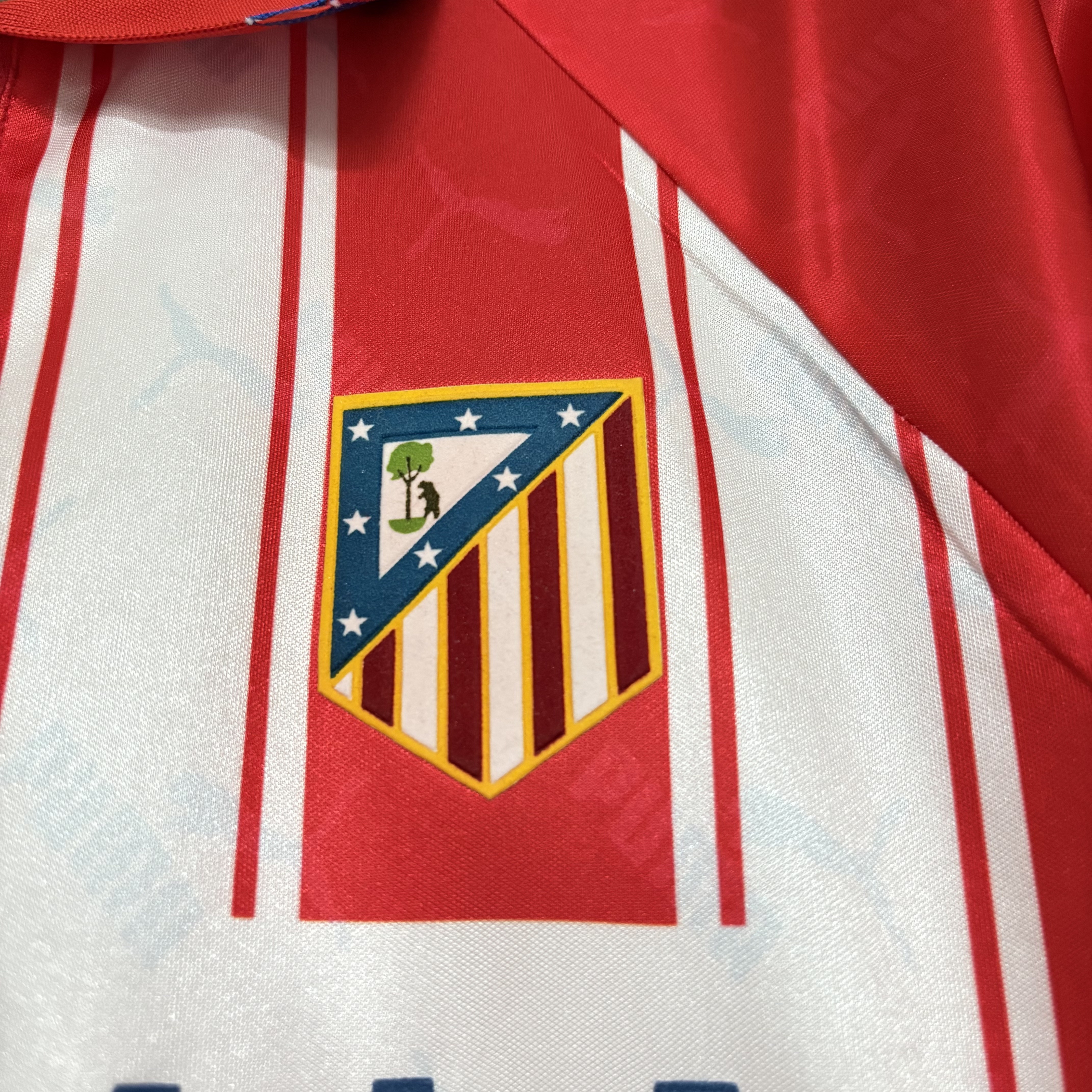 Atlético Madrid 1994/95 Mens Retro Long Sleeve Home Jersey