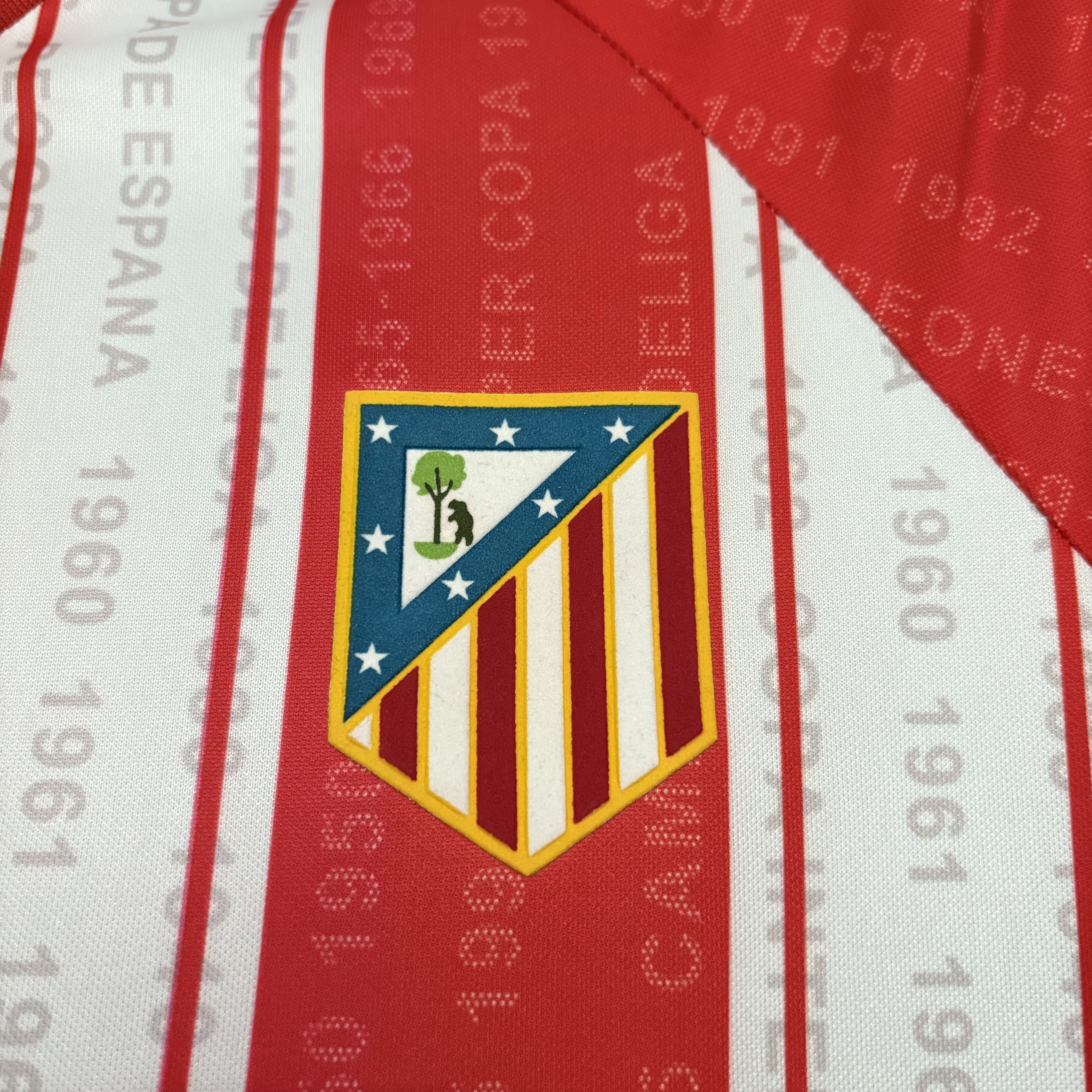Atlético Madrid 1995/96 Mens Retro Home Jersey