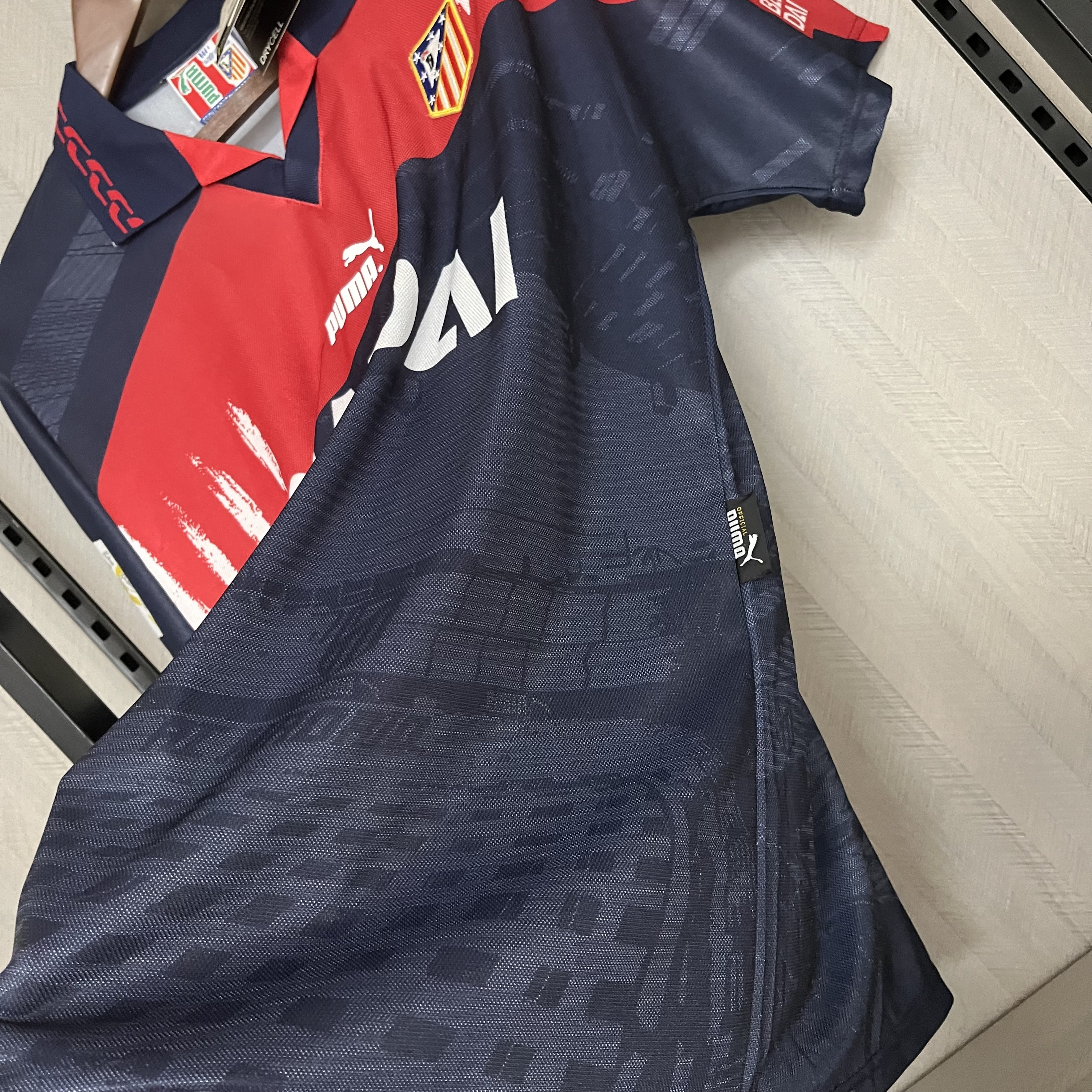Atlético Madrid 1996/97 Mens Retro Away Jersey