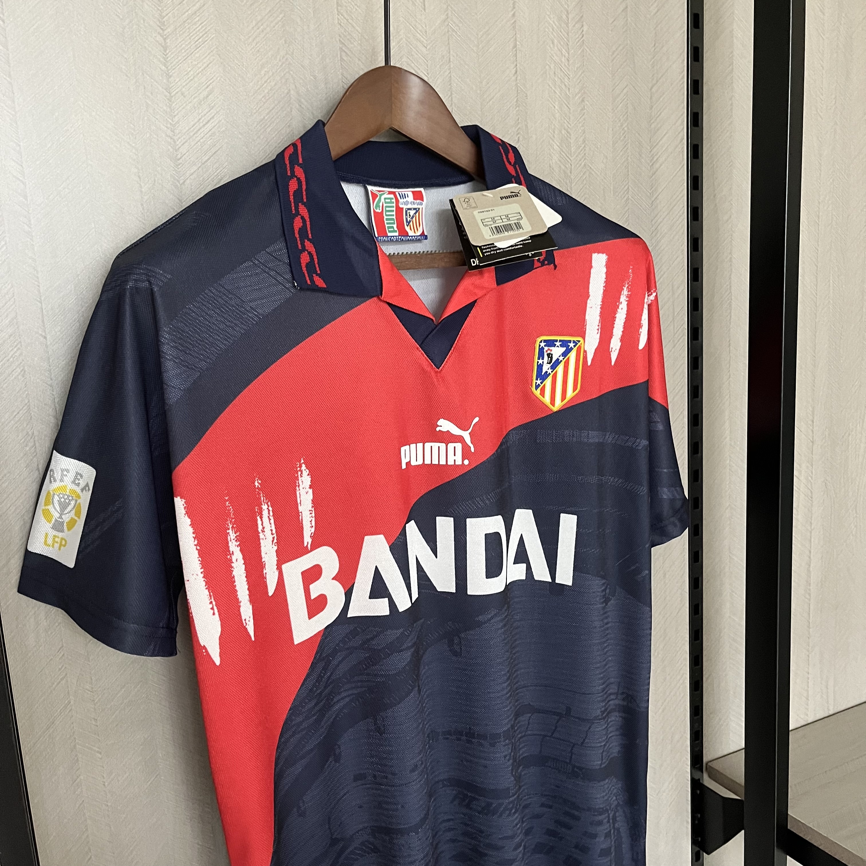 Atlético Madrid 1996/97 Mens Retro Away Jersey