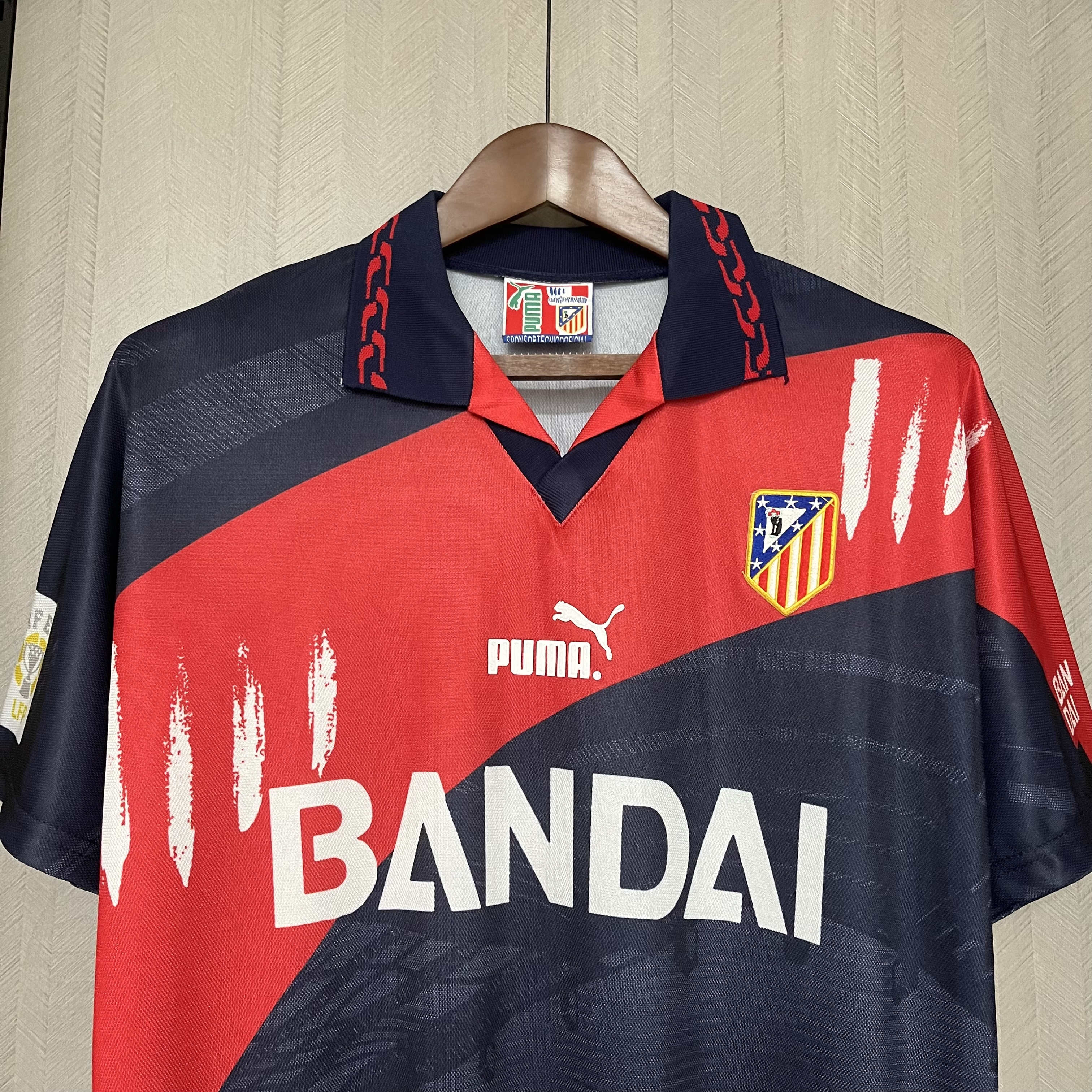 Atlético Madrid 1996/97 Mens Retro Away Jersey