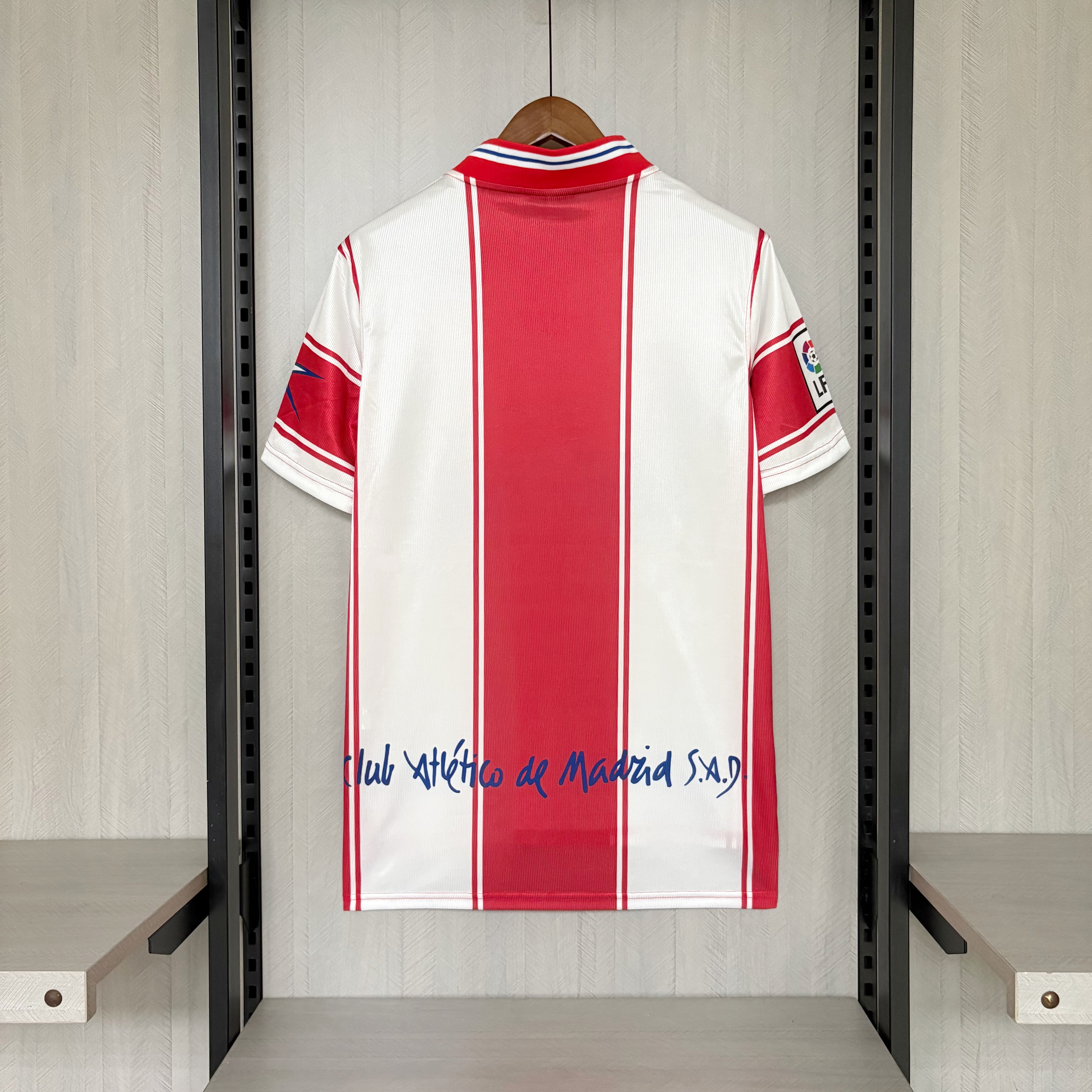 Atlético Madrid 1999/00 Mens Retro Home Jersey