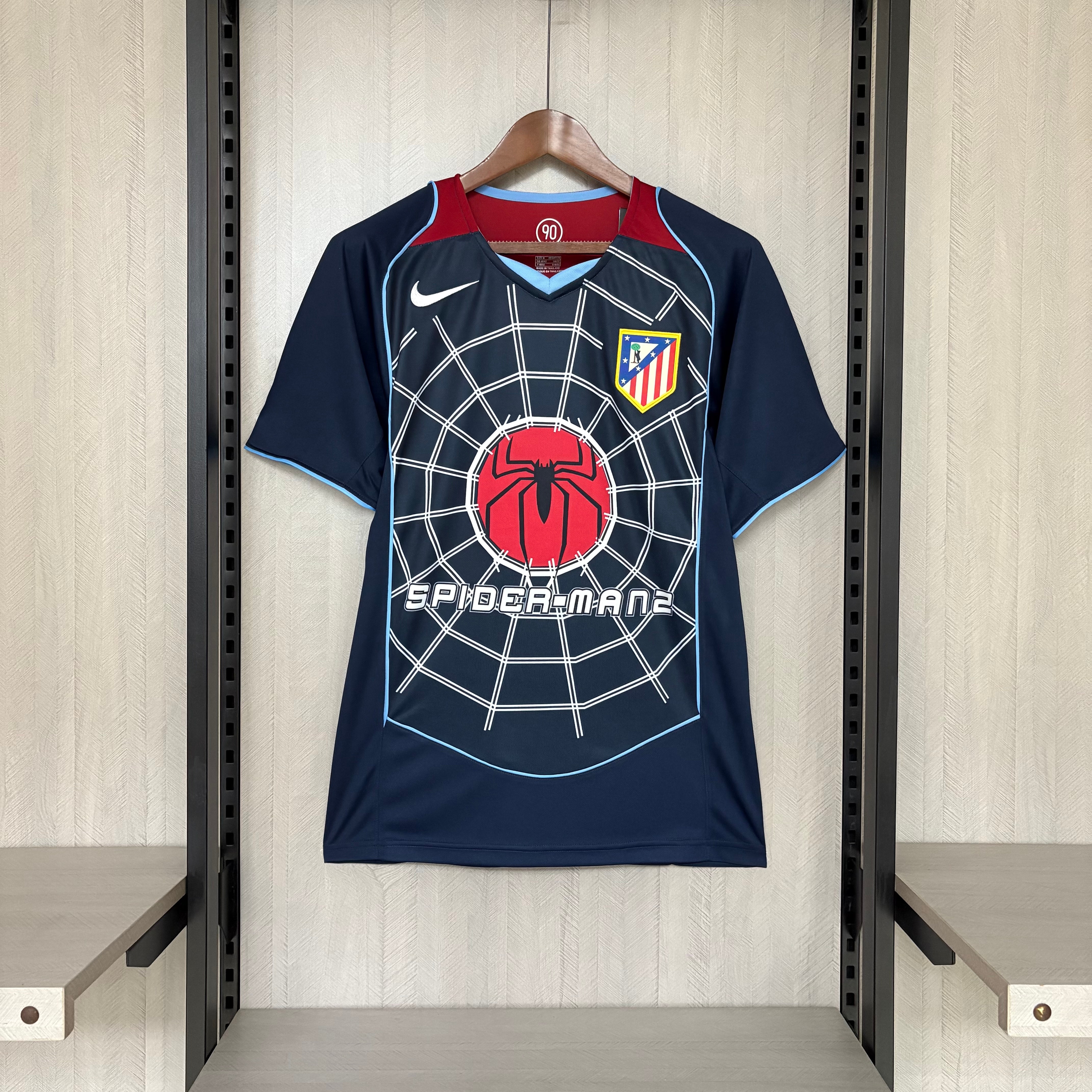 Atlético Madrid 2004 Mens Retro Away Jersey