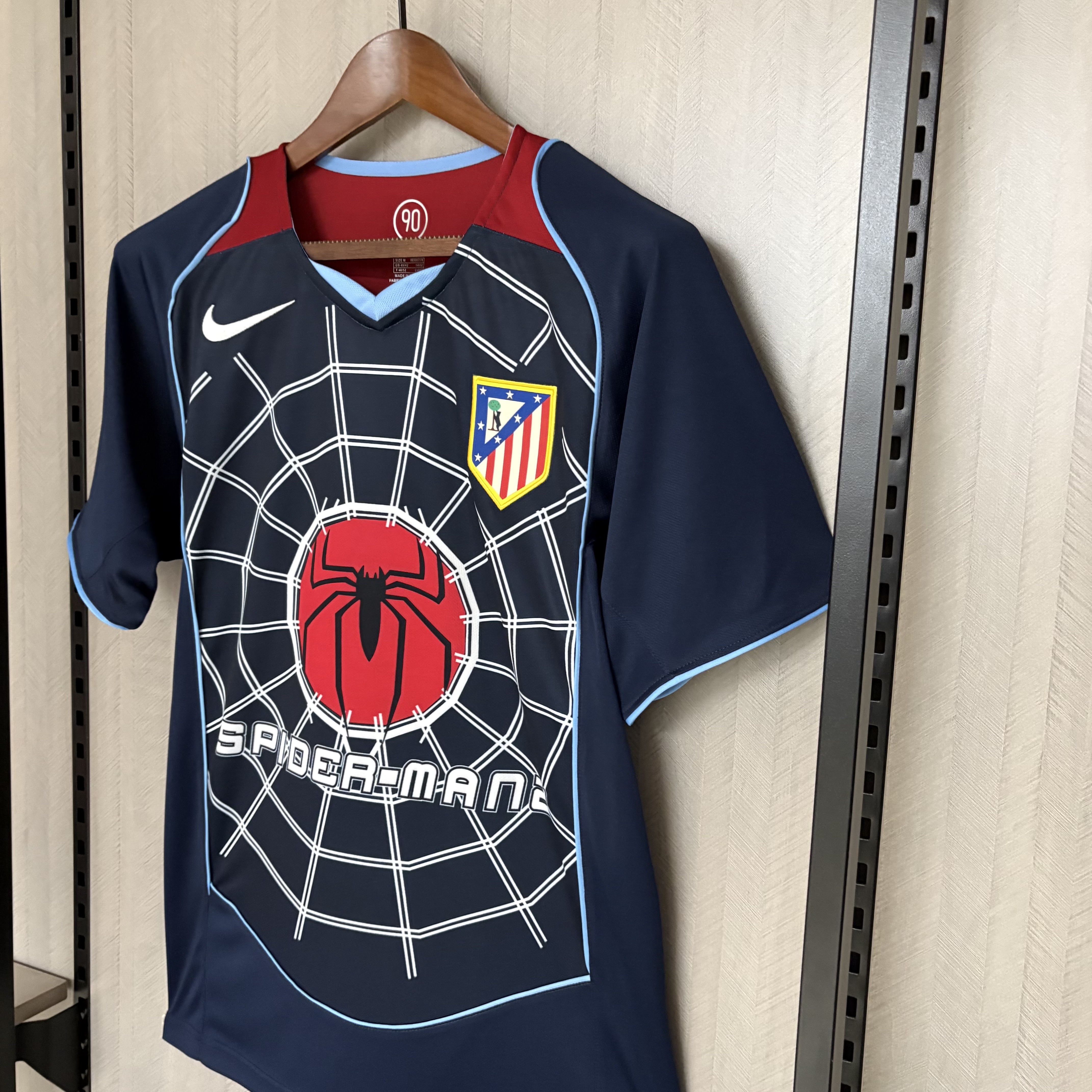 Atlético Madrid 2004 Mens Retro Away Jersey