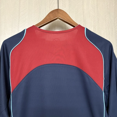 Atlético Madrid 2004 Mens Retro Long Sleeve Away Jersey 02