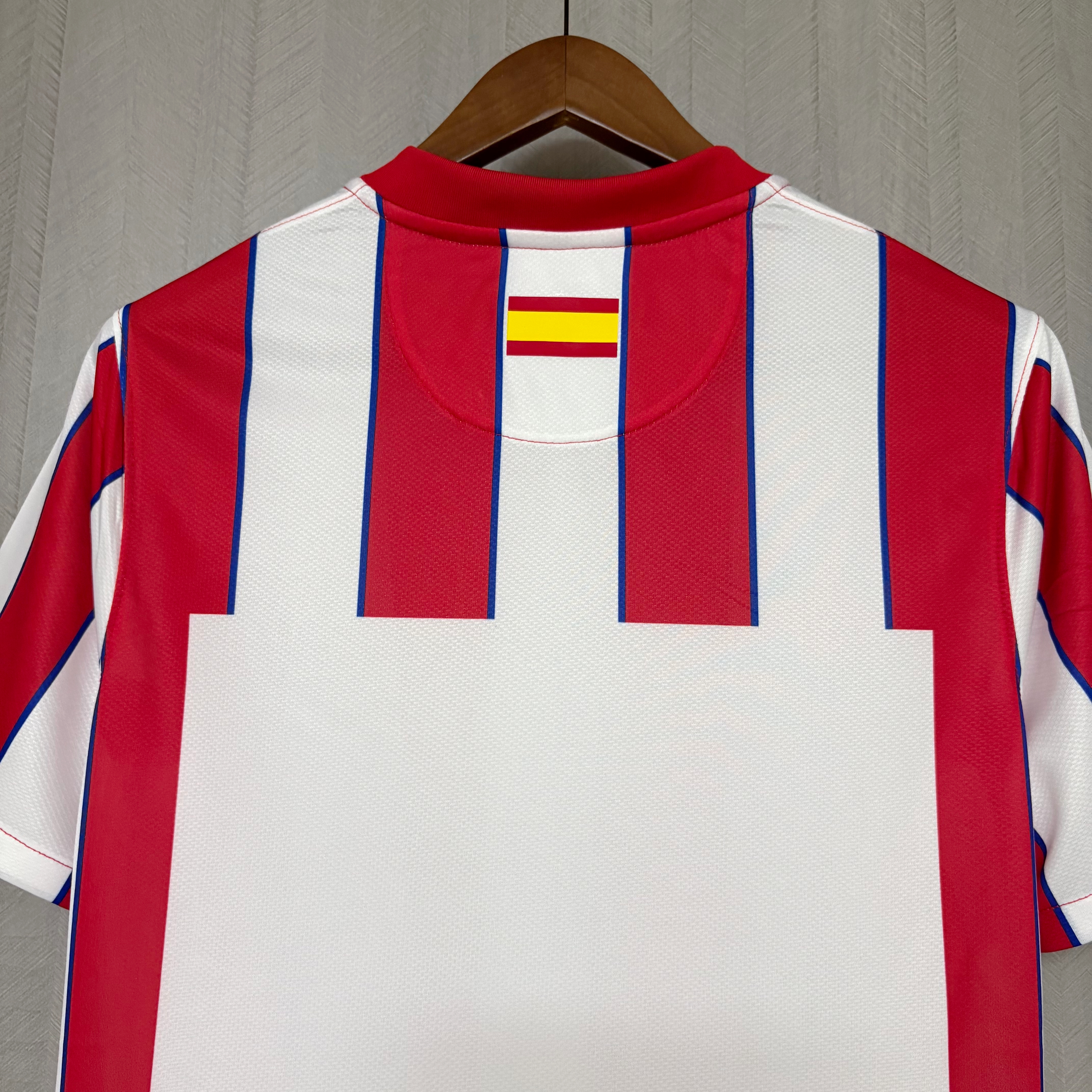 Atlético Madrid 2011/12 Mens Retro Champions League Edition Home Jersey