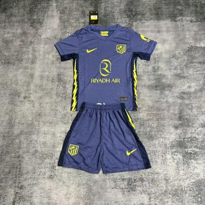 Atlético Madrid 2025/26 Kids Away Jersey 01