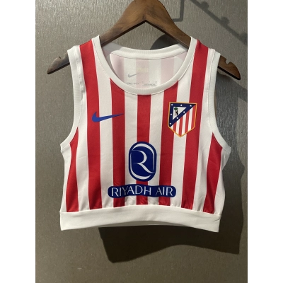 Atlético Madrid 2025/26 Womens Football Yoga Vest 01