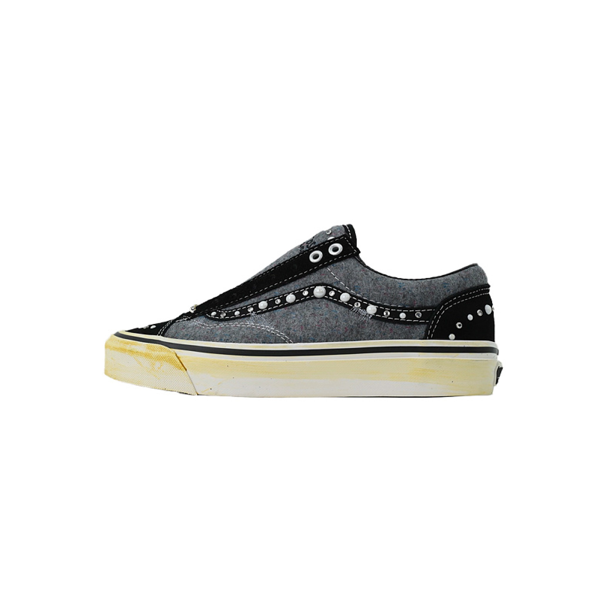  SATOSHI NAKAMOTO x Vans Old Skool Reissue 36 'Speckled Moving Blanket Grey