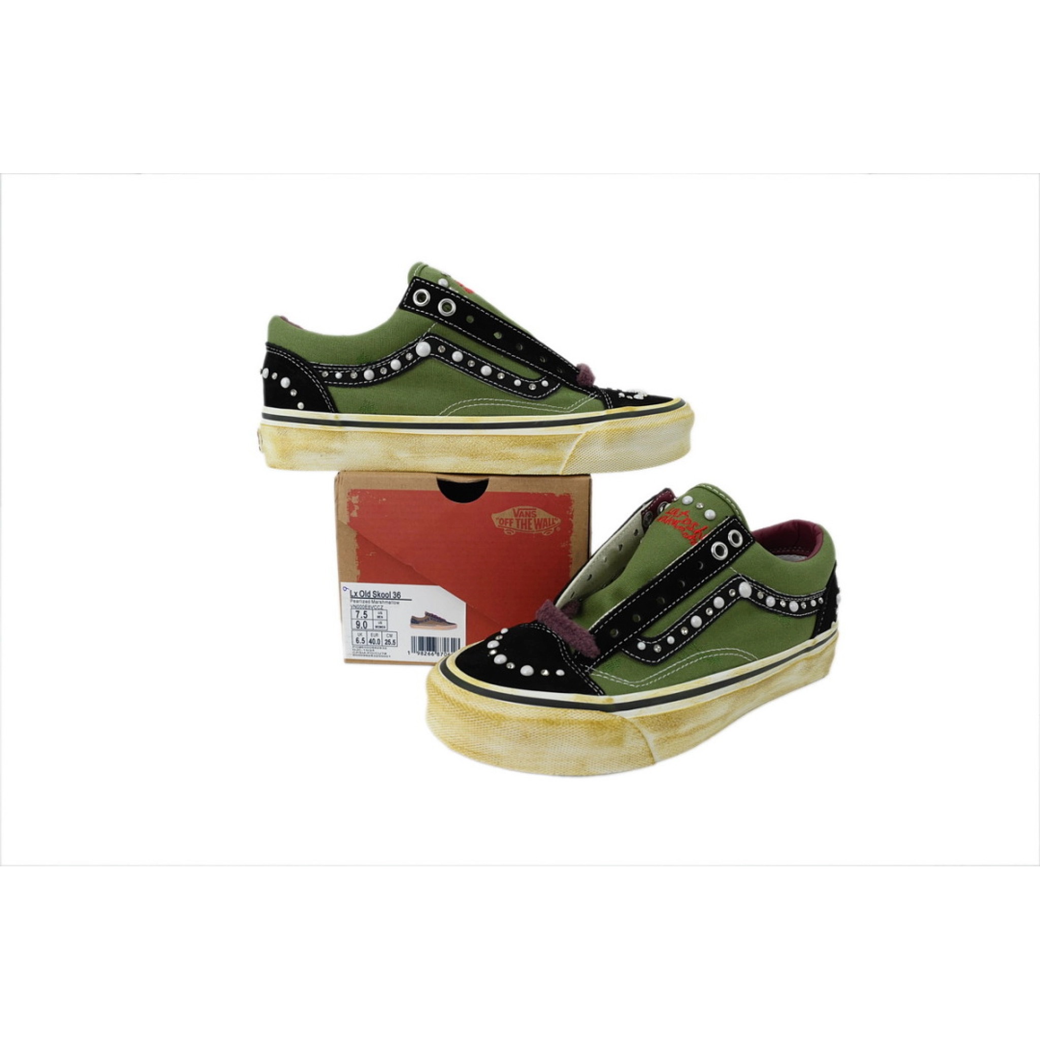 SATOSHI NAKAMOTO x Vans Old Skool Reissue 36 'Pearlized Army