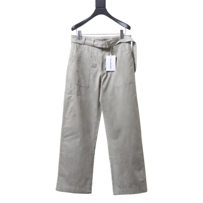 Acne Studios 2026 SS Distressed-Dye Cargo Pants 01