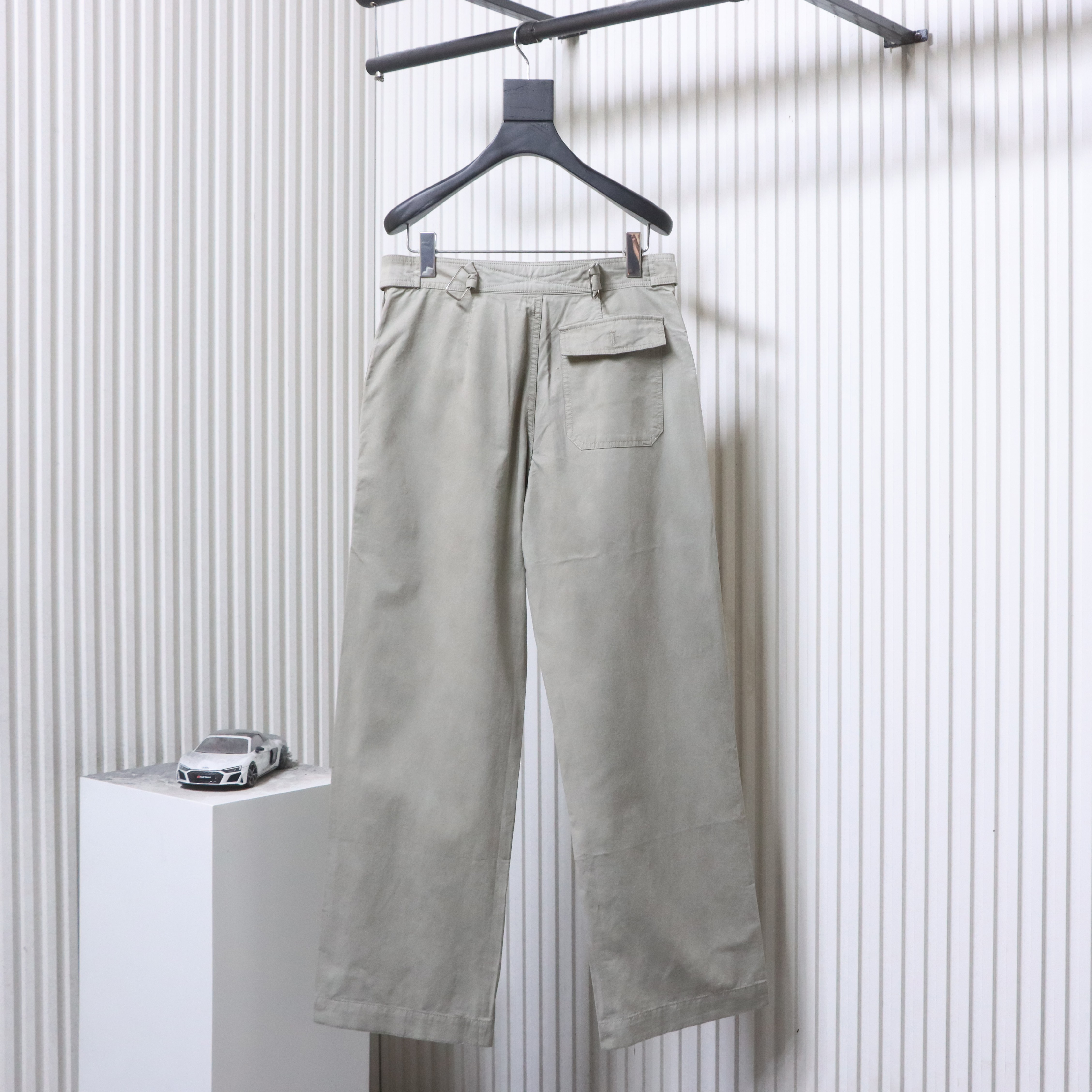 Acne Studios 2026 SS Distressed-Dye Cargo Pants
