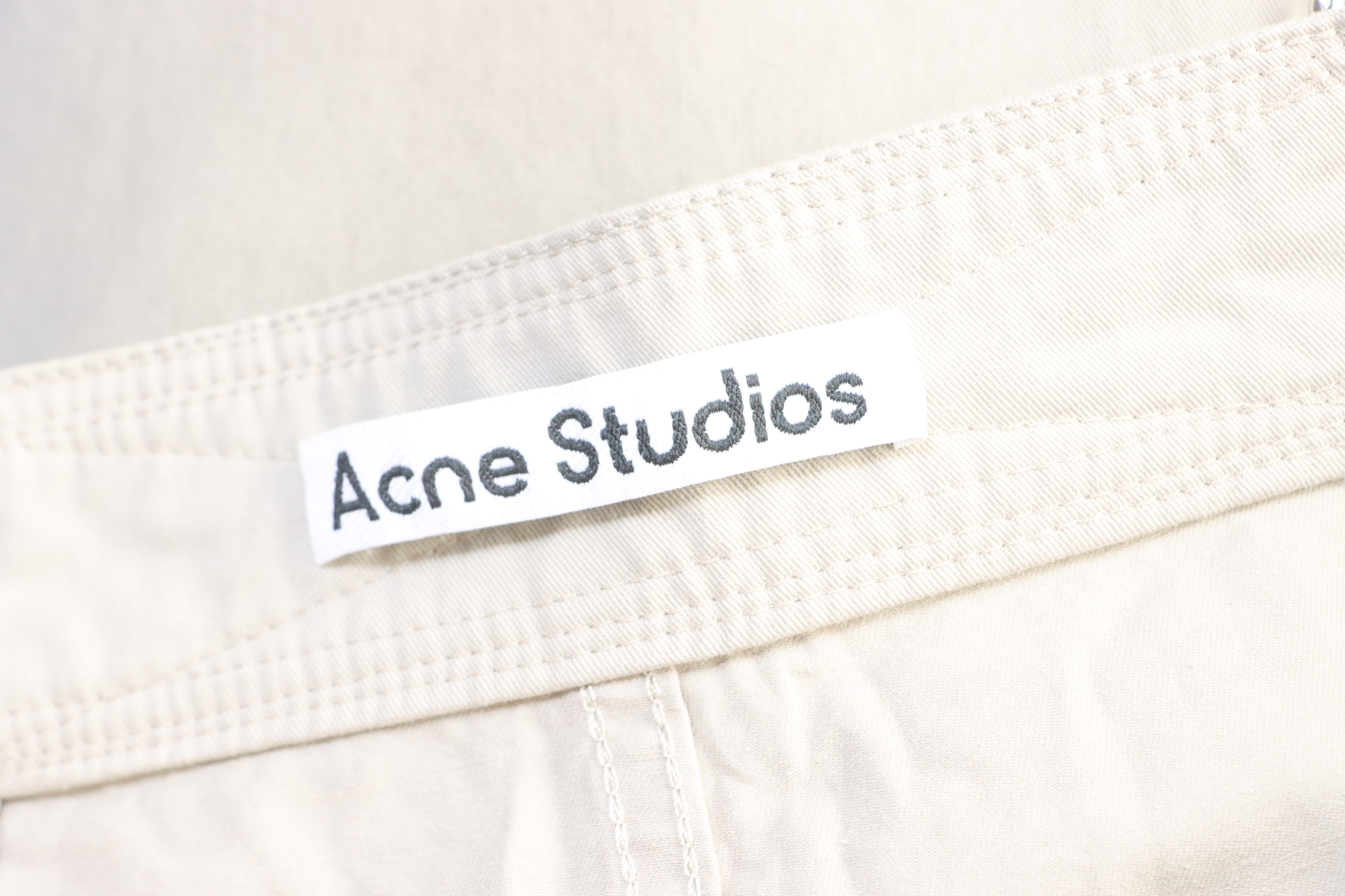 Acne Studios 2026 SS Distressed-Dye Cargo Pants