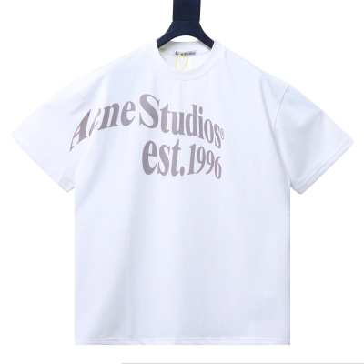 Acne Studios AC Number & Letter 1996 Graphic T-Shirt 01